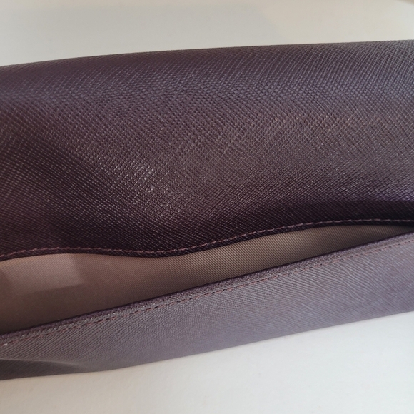 Rebecca Minkoff Cleo Wallet On A Chain Small Saffiano Leather Crossbody Handbag - Picture 9 of 15